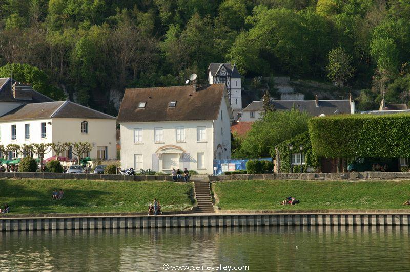 La Roche Guyon In The Seine Valley France